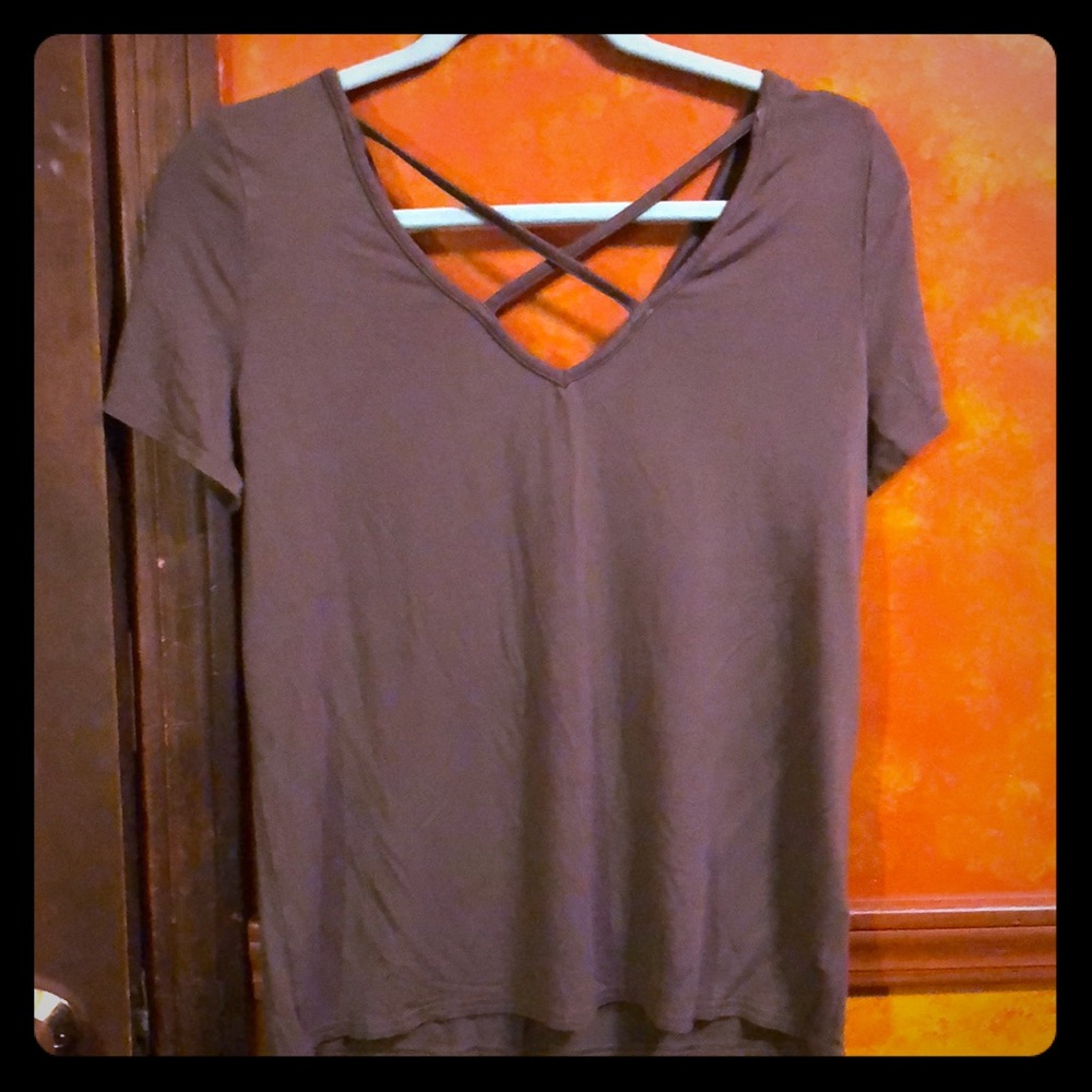 Crisscross shirt